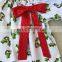 Baby girl dress Christmas girl dress leaf caterpillar print party clothing for 1-5T