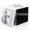 Customized Manufacture's Direct Price Modern Printing PVC Leather Foldable Storage Ottomans