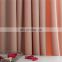 Amazon hot sale luxury decorative light pink ready made shading finished velvet fabric curtains for hotel and home dining room