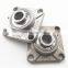 SF204 20mm Bore Stainless Steel Square Block Housing Bearing 20x86x64 mm