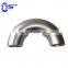 LR SR Elbow Bend Can be weld Branch Pipe Typing Word According Requirement 180 Degree Elbow