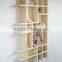 Custom unfinished modern decorative wall wooden shelves