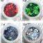 Glitter Sequins round dot glitter powder for DIY nail decoration