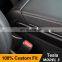 ABS Carbon Fiber Interior Trims For Tesla Model 3 Modified Central Control Side Trims Strips Cover Car Decorative Accessories