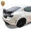 CSS Style Front Bumper Car bonnet Suitable For Maserati Ghibli Body Kits