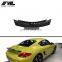 S Style Carbon Fiber Rear Wing Spoiler For Porsche Cayman 987 2005-2012