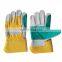 Cheap Price Leather Welding Working Gloves With Double Palm Safety Gloves For Hand Protection