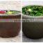 Glazed antique large ceramic porcelain plant pot for home decor