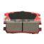 Automotive carbon best ceramic brake pads for Chevrolet car spare parts