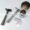 wholesale Hot Selling Classical Men Personal Use Alloy Matte Gold Shaving Safety Razors