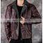 Autumn and Winter New Men's Plus Velvet Bomber Jacket Lapel Locomotive Plus Size Men's Jacket