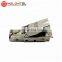 MT-5056B Factory Price Metal Shield RJ45 Toolless Network Connector Cat6 Cat6A Cat7 STP Type Plug With Gold Plated