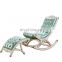 Mint green Italy Victorian antique wood carved chaise lounge chair solid wood relax classic chaise lounge