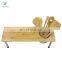 Wholesale Multifunctional Bamboo Serving Tray with Stainless Steel Cans shelf