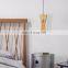 HUAYI China Supplier Simple Style Decoration 5W Indoor Handmade Bamboo Hanging LED Pendant Lamp