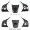 Car Interior ABS Steering Wheel Stickers Carbon Fiber Styling Interior Mouldings For Tesla Model Y