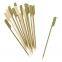 Bamboo Catering Picks Teppo Paddle Skewers Bamboo Boat Oar Skewers 12cm