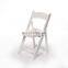 china wholesale manufacturer portable White Wedding Banquet Wimbledon Foldable Plastic Resin Folding Chairs for events