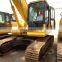 Used Komatsu PC200-7 crawler  excavator price cheap