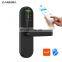 Wifi App Smart Door Lock Biometric Fingerprint Door Handle Digital Keyless TT Door Lock