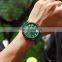 Curren 8421 New Fashion Quartz Watch Man 2022 Innovative Calendar Waterproof Silicon Band Green Stop Watches Relogio Masculino