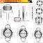 Dumplings Maker 8 PCs Stainless Steel, Empanada Press Mold Set and Cutter for Chinese Wonton Pie Ravioli Pierogi