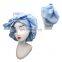 Super Soft Wide Brim Adjustable Ribbon Fashion Bonnets And Satin Hair Wraps With Bow Tie