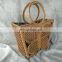 New Design Butterfly Rattan HandBag Beach Vacation Handmade Tote bag