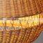 Wicker Rattan Lampshade White Rattan Pendant Lamp Shade wicker ceiling light decor manufacturer
