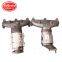 Good quality front three way catalytic converter for Hyundai New Santafe 2.7