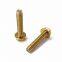 Brass Hex Flange Head Screw machine bolt