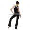 Hot Sale Long Sports and Leisure Pants Dance Pants Two-tone Waist Long Pants