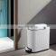 Medical Waste Custom Kitchen Mini Compress Compact Bin Trash Cans Commercial Metal Cute Foot Pedal Trash Bin,storage Bucket