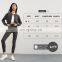 Full Zipper Sports Jackets Round Neck Slim Fit Full Custom Gym Fitness Elastic Hem Yoga Women Tops