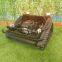 Affordable cordless track-mounted tank lawnmower for sale with best price