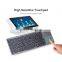 Trifold Keyboard With Touch Pad Foldable Bt Keyboard With Touch Pad Oem Ultra Slim Portable Wireless Keyboard Bu