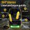 Factory wholesale Top quality Tws Earbuds 9D High Fidelity Stereo Bass Light Earphones LED Display Wireless Earphones
