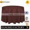 32 Inch Tablecloth For gold Round Restaurant Table HM-ZB38