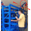 étagère de tiroirs de magasinage personnalisée en métal, rack de stockage lourd pour moules