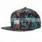 Dye sublimation wholesale blank fitted hats wholesale strap back custom 5 panel hat
