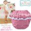 made in Japan cute polka dot diaper cover with frilled cloth baby high quality