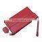 Custom red color ladies leather acrylic clutch bag envelope evening bag wholesale