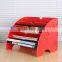 Wholesale wooden magazine rack /used office magazine racks, desk organizer, desktop