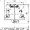 JF5 S3L plate screw triple deck connector terminal