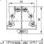 JF5 S3L plate screw triple deck connector terminal