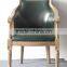 hot sale leather Sofa Chair Antique, Leisure sofa chair wooden