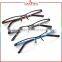 Laura Fairy High Quality Half Rim Metal Reading Glasses Optical Frame Made In China