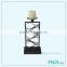 Plastic metal candle holder dark decorative metal containers cheap candle holders for wedding glass metal candle holder