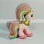 my little pony beautiful color flocking toys