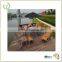 Hot sale garden outdoor cheap 10 pieces folding table and chair sun loungers UK set